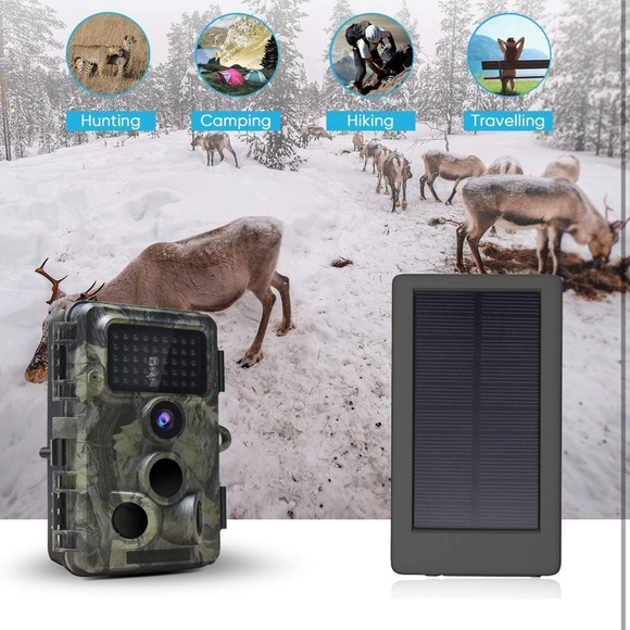 COPY - Solar Panel 2500mAh Solar Charger Camouflage Trail Camera - Picture 2 of 6